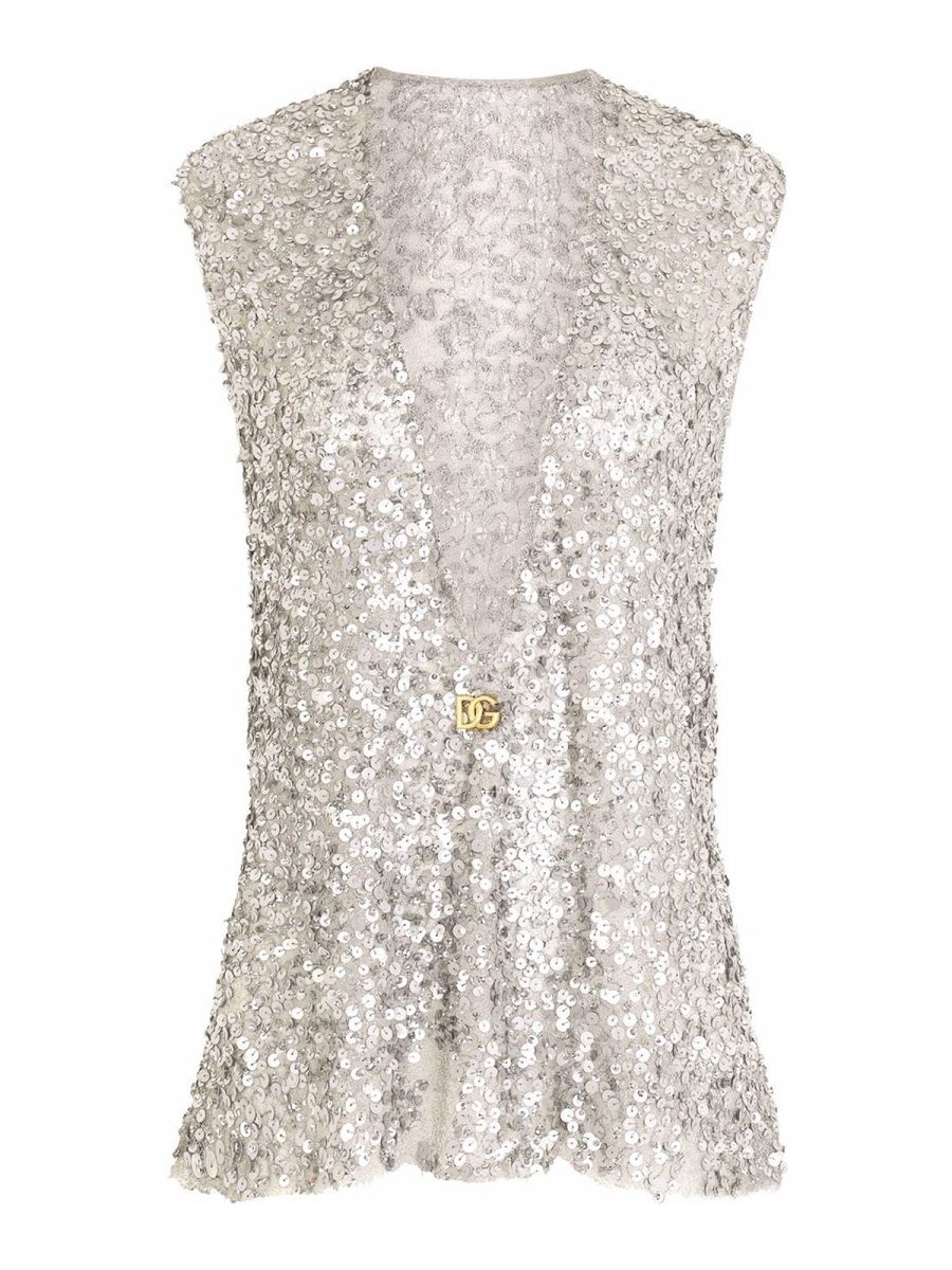 Dolce & Gabbana Top - Argent
