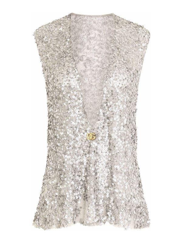 Dolce & Gabbana Top - Argent