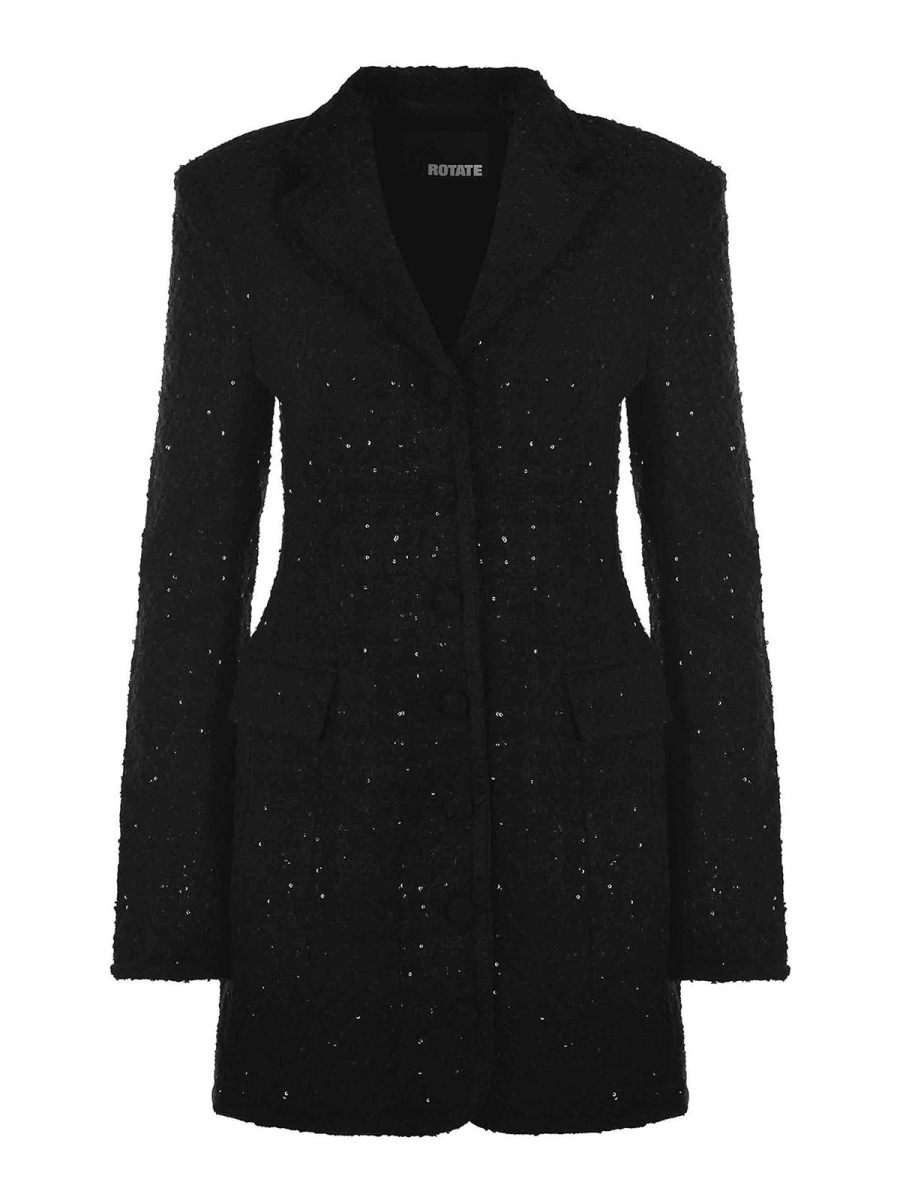 Rotate Birger Christensen Veste Casual - Noir