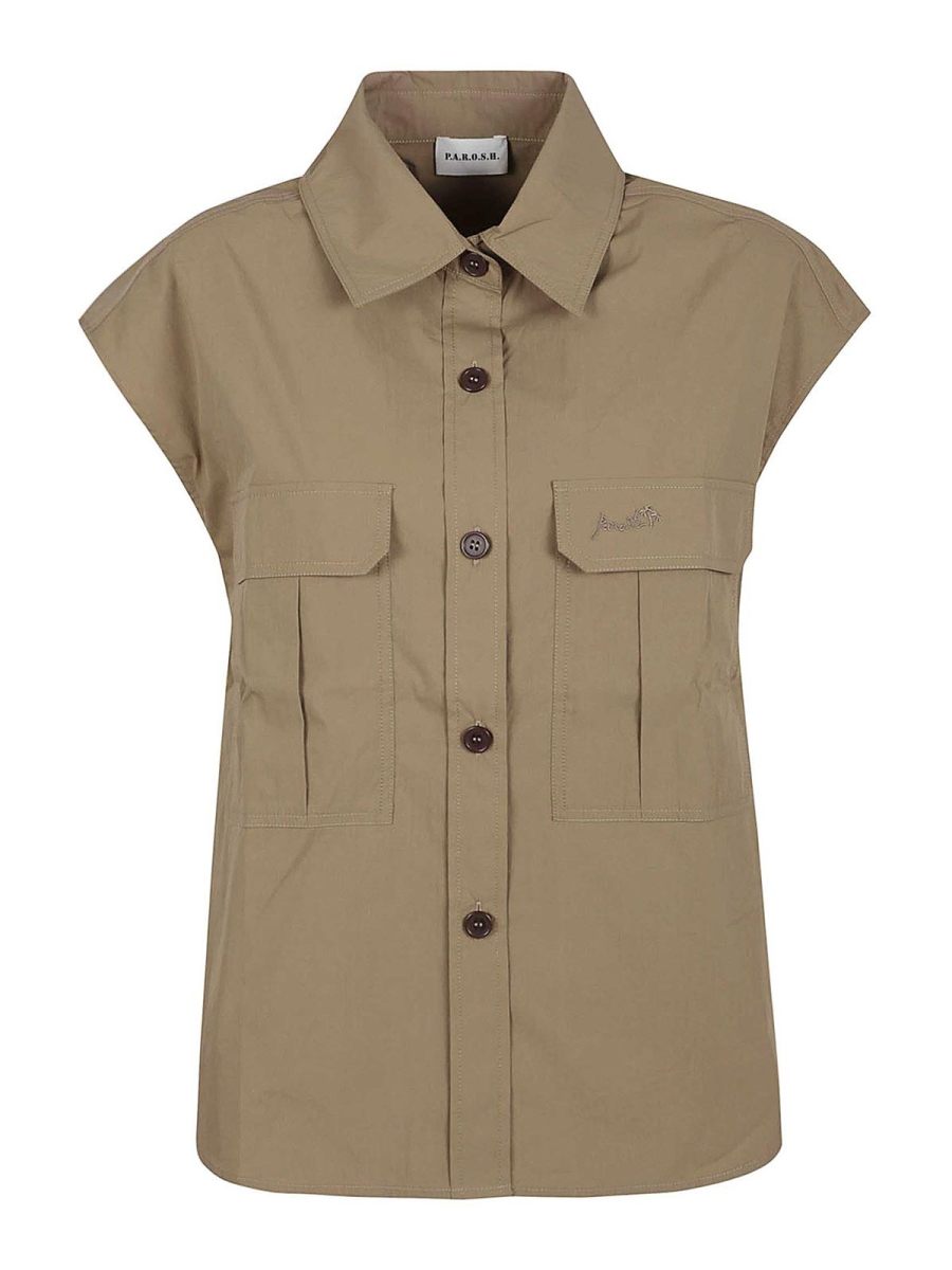 P. A.R. O.S. H. Chemise - Beige