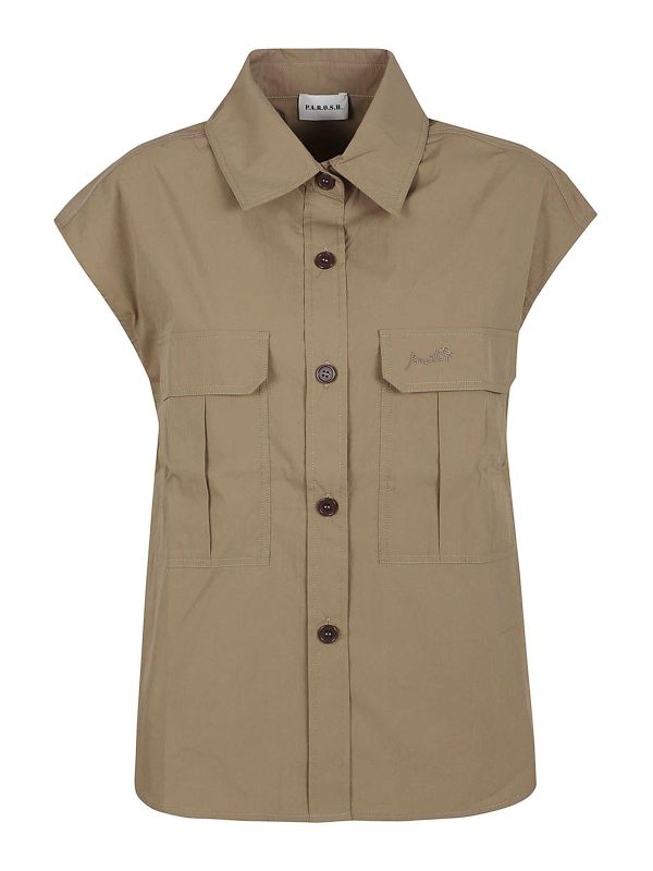 P. A.R. O.S. H. Chemise - Beige