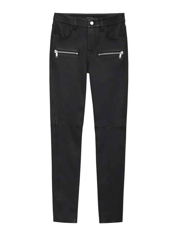 Anine Bing Pantalons Décontractés - Noir