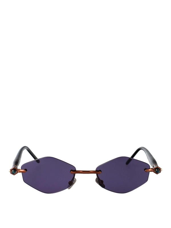 Kuboraum Lunettes De Soleil - Violet
