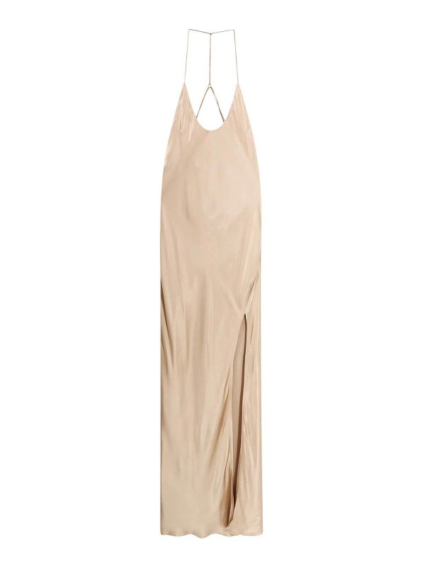 The Nina Studio Maxi Robe - Beige