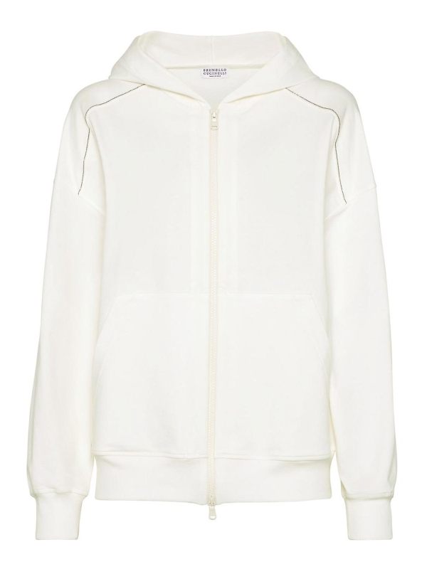 Brunello Cucinelli Sweat-Shirts - Blanc