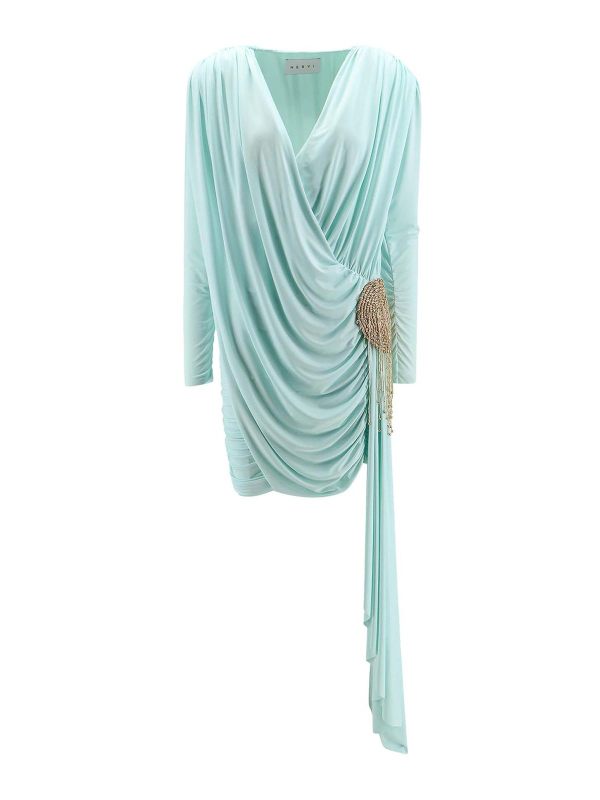 Nervi Robe De Cocktail - Vert