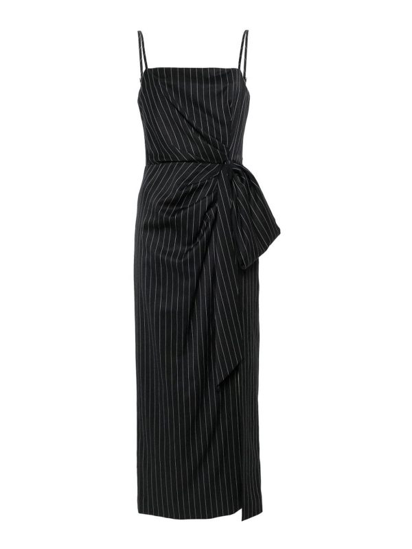 M. S.G. M. Robe à fines rayures