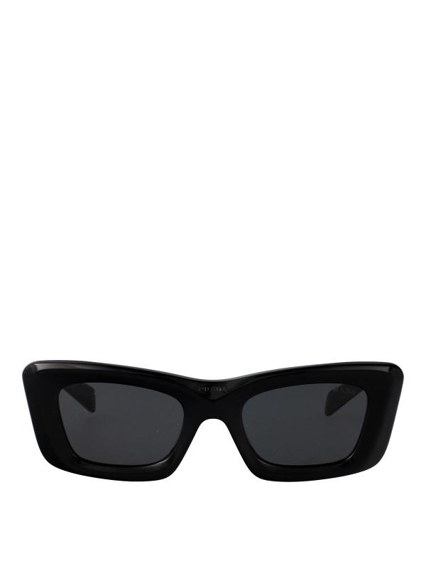 Prada Lunettes De Soleil - Noir