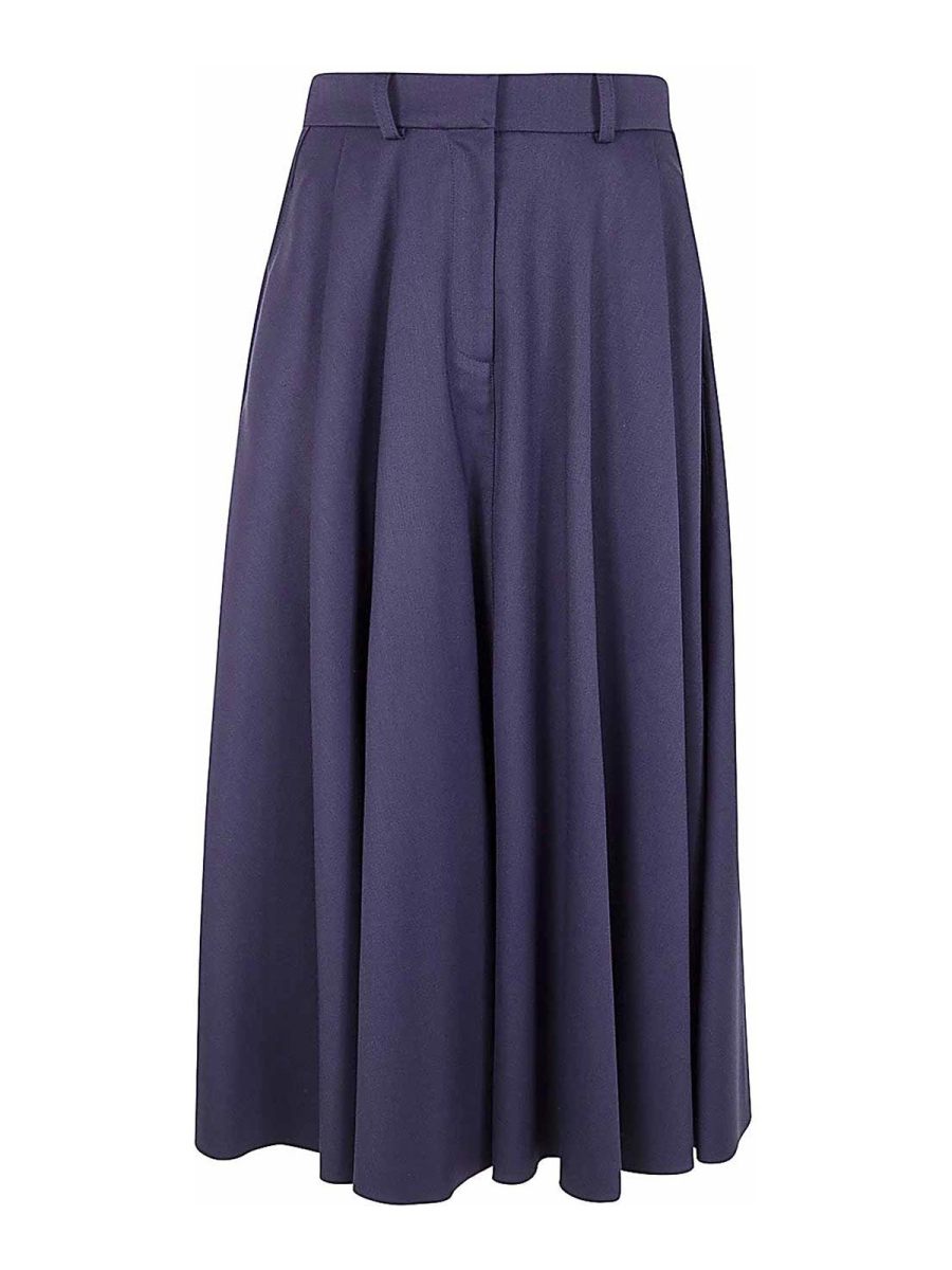 Elisabetta Franchi Jupe Midi - Bleu