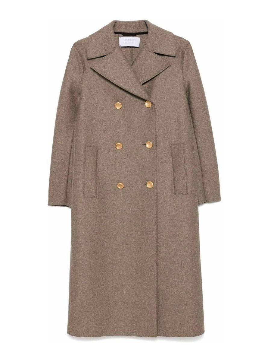 Harris Wharf London Manteau Court - Taupe