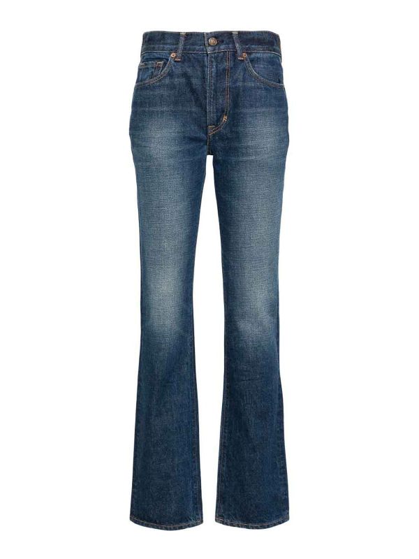 Tom Ford Jean Bootcut - Bleu