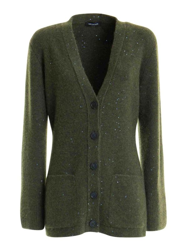 Fabiana Filippi Pull Col Rond - Vert