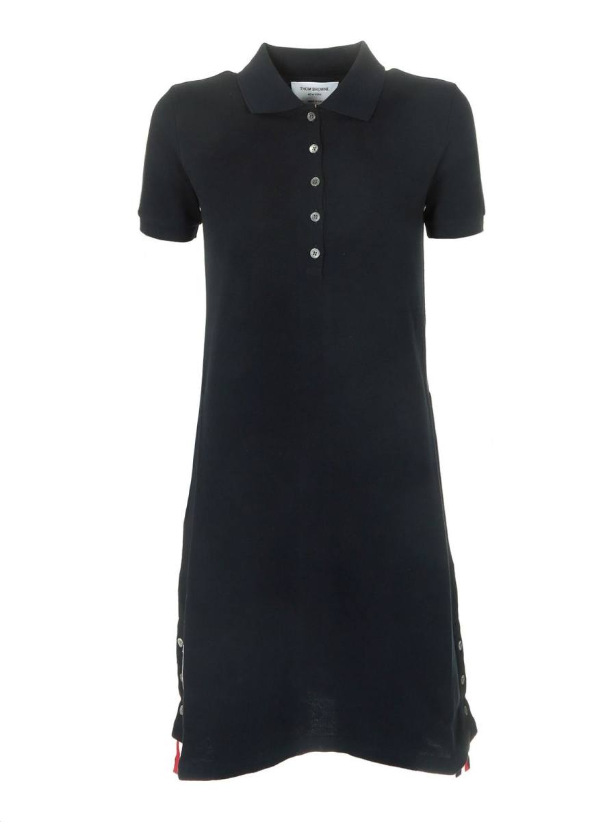 Thom Browne Robe Courte - Bleu