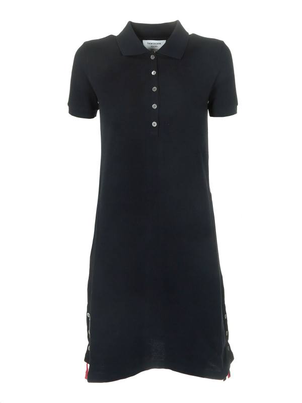 Thom Browne Robe Courte - Bleu