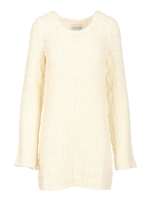 Loulou Studio Robe Courte - Blanc