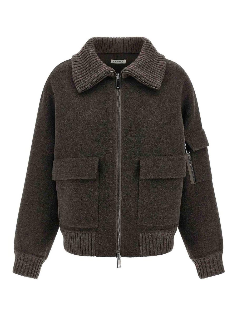 P. A.R. O.S. H. Veste Casual - Marron