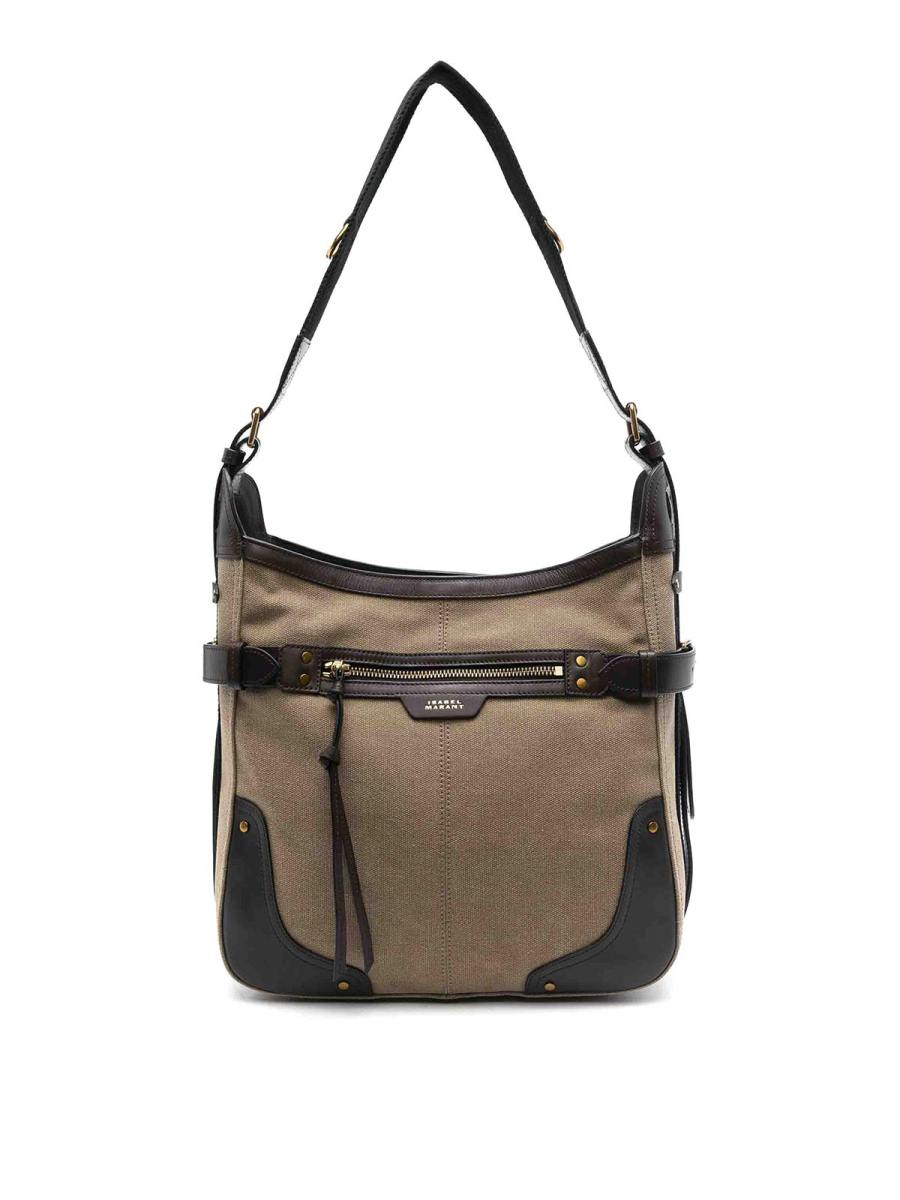 Isabel Marant Sac Porté Épaule - Marron Clair