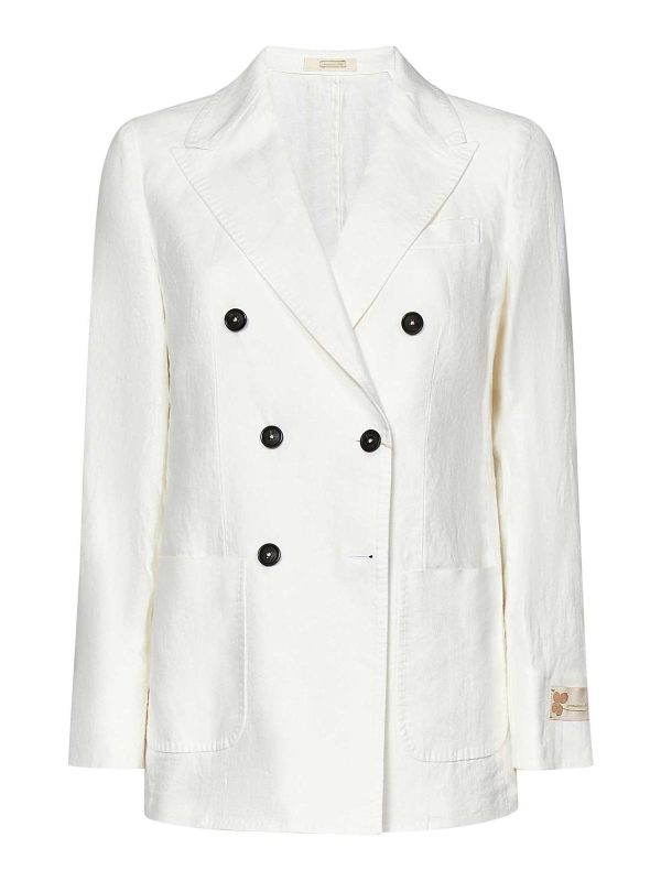 Massimo Alba Blazer - Blanc