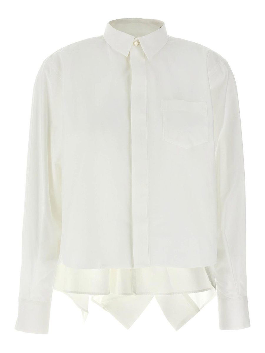 Sacai Chemise - Blanc