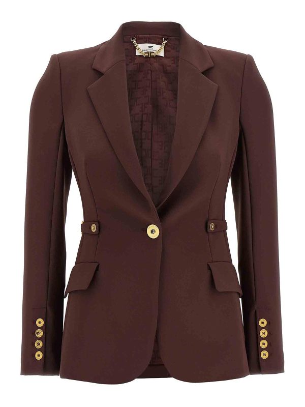 Elisabetta Franchi Blazer - Violet
