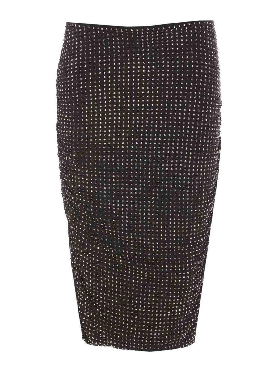 Pinko Jupe Midi - Noir