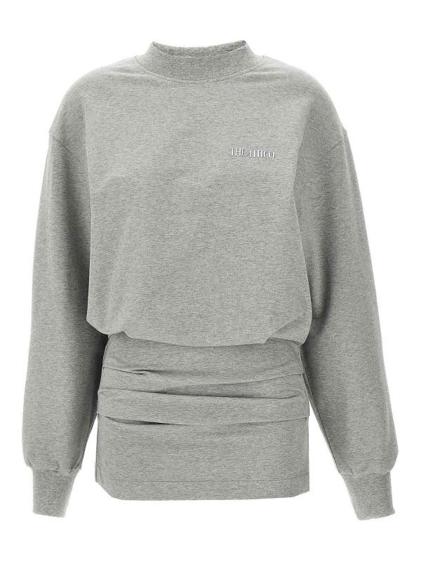 The Attico Robe Courte - Gris