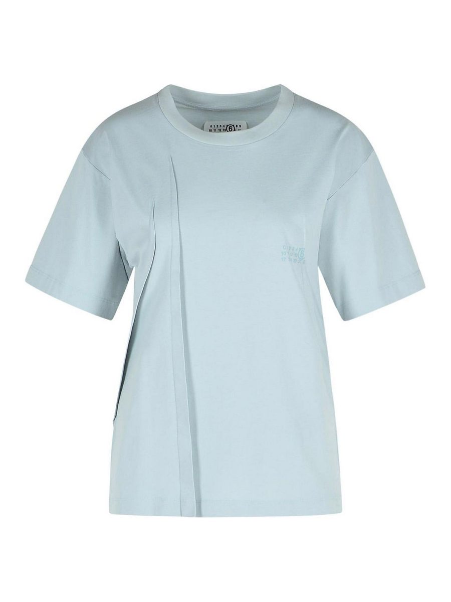 MM6 Maison Margiela T-Shirt - Bleu Clair