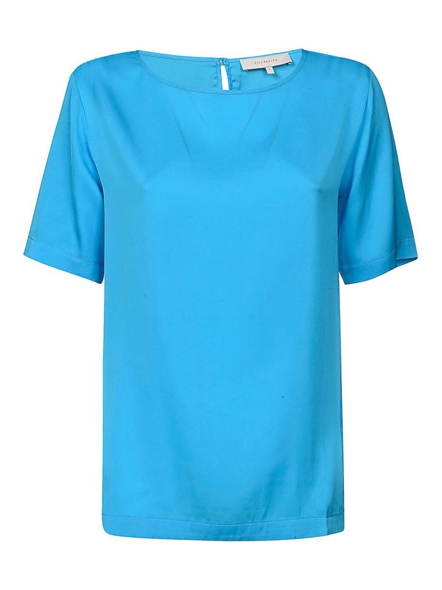 Silk95Five T-Shirt - Bleu