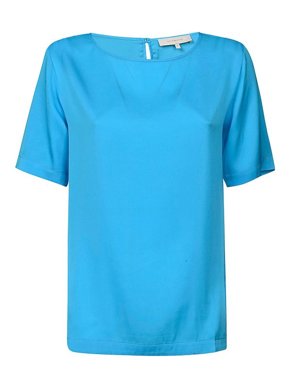 Silk95Five T-Shirt - Bleu
