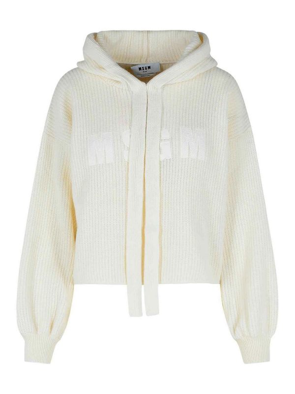 M. S.G. M. Pull Col Rond - Crème