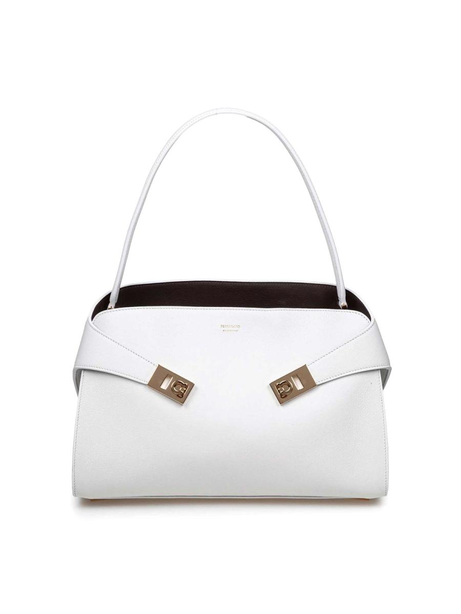 Salvatore Ferragamo Sac Bandoulière - Beig