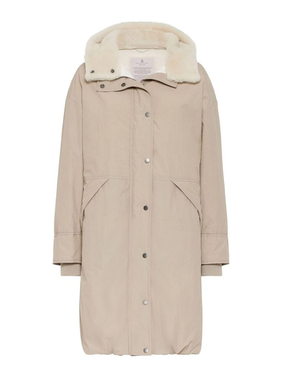 Brunello Cucinelli Blouson Rembourré - Beige