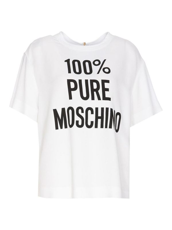Moschino T-Shirt - Blanc