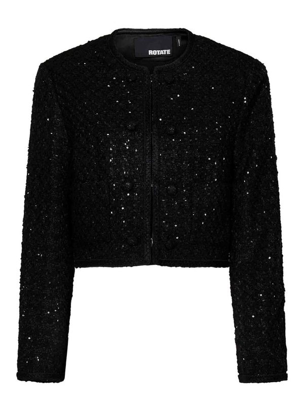 Rotate Birger Christensen Veste Casual - Noir