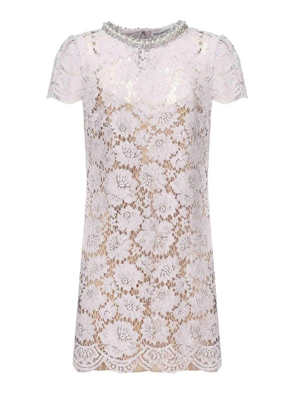 Self Portrait Robe Courte - Violet
