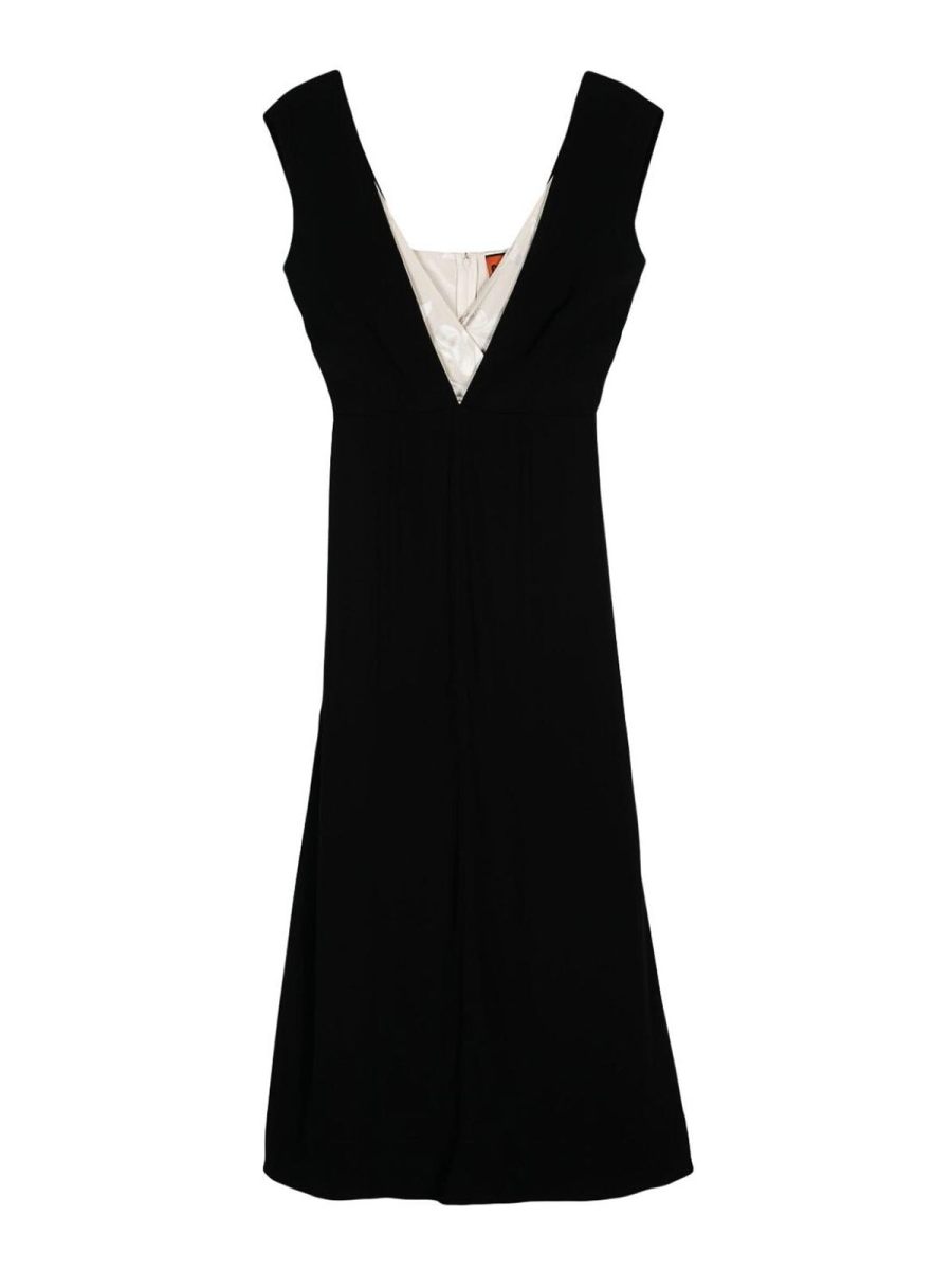 Colville Robe Au Genou - Noir