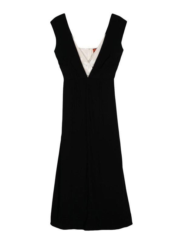 Colville Robe Au Genou - Noir