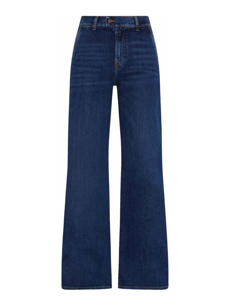 7 For All Mankind Jean Bootcut - Bleu