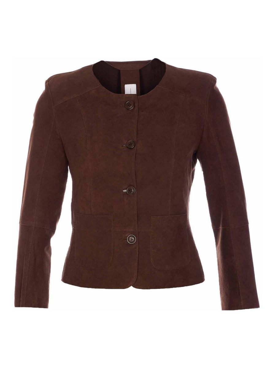 Bully Blouson En Cuir - Marron