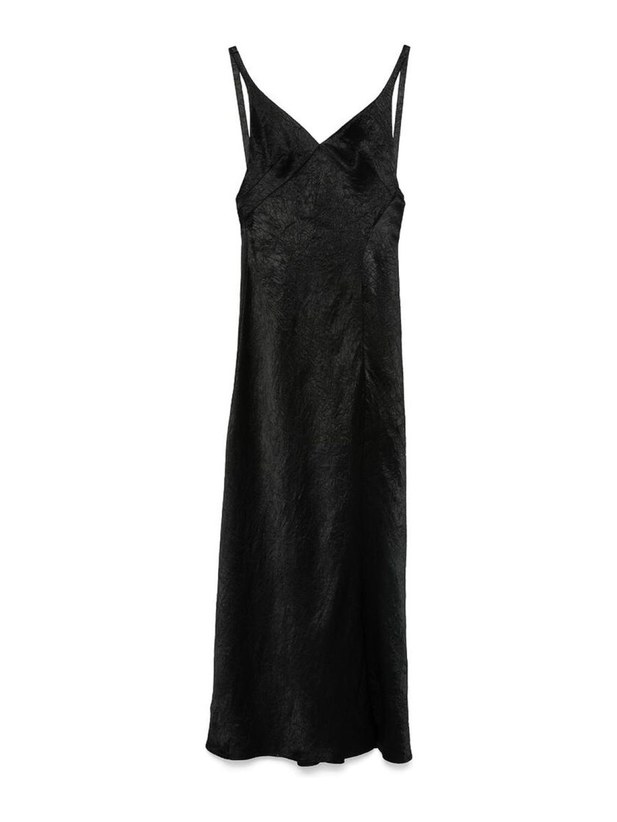 Alexander Mcqueen Maxi Robe - Noir