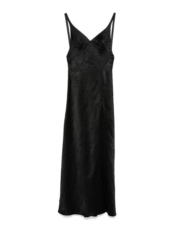 Alexander Mcqueen Maxi Robe - Noir