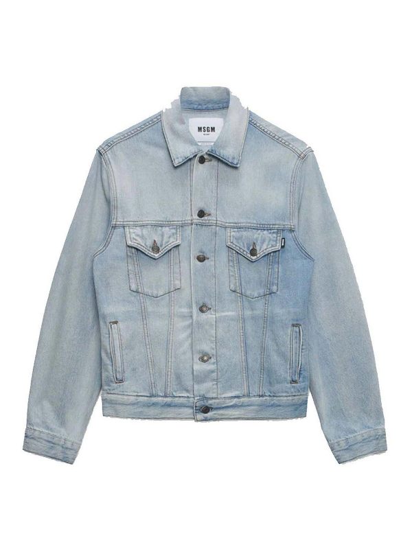 M. S.G. M. Veste Casual - Délavé