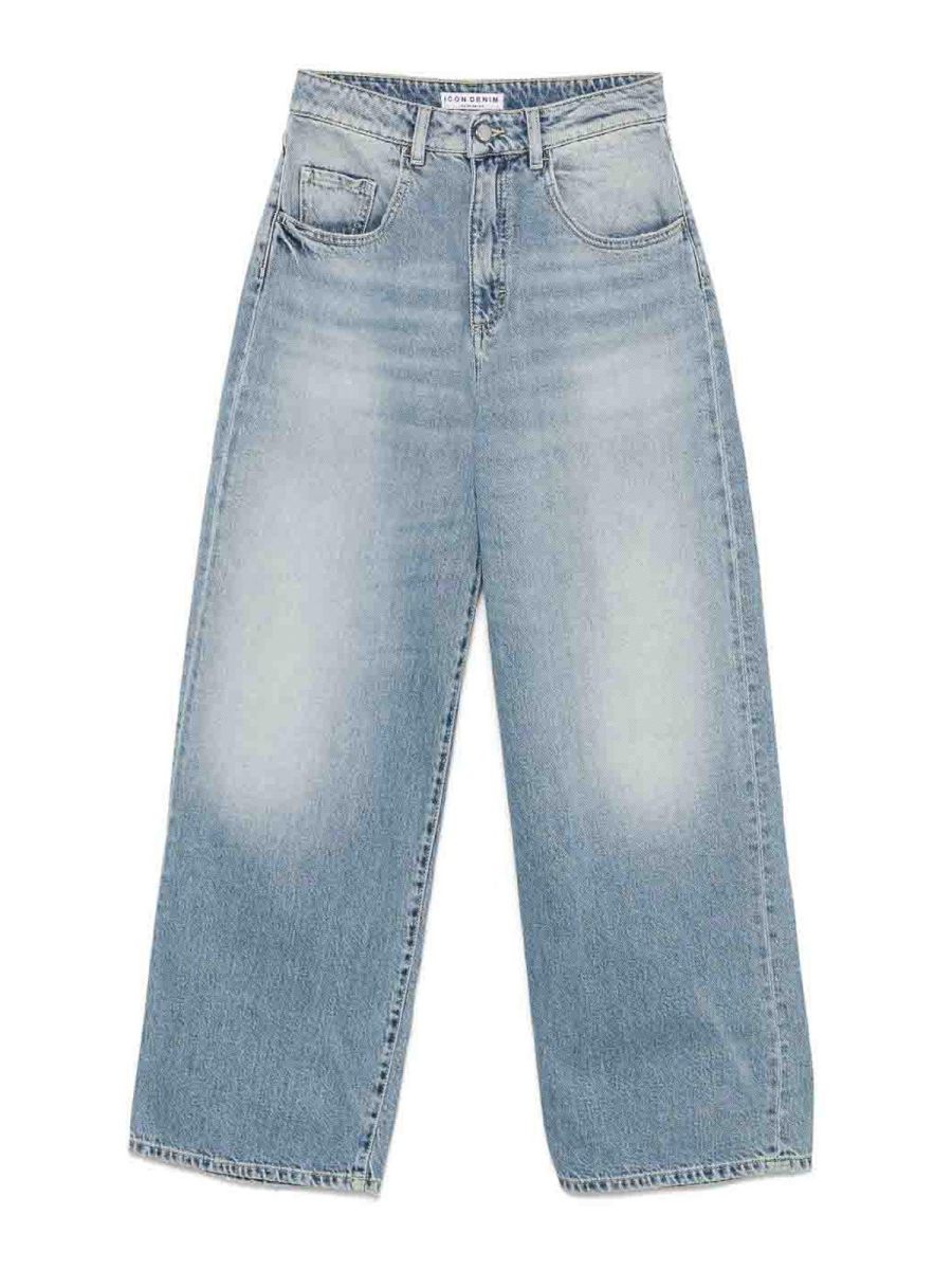Icon Denim Jean Bootcut - Bleu