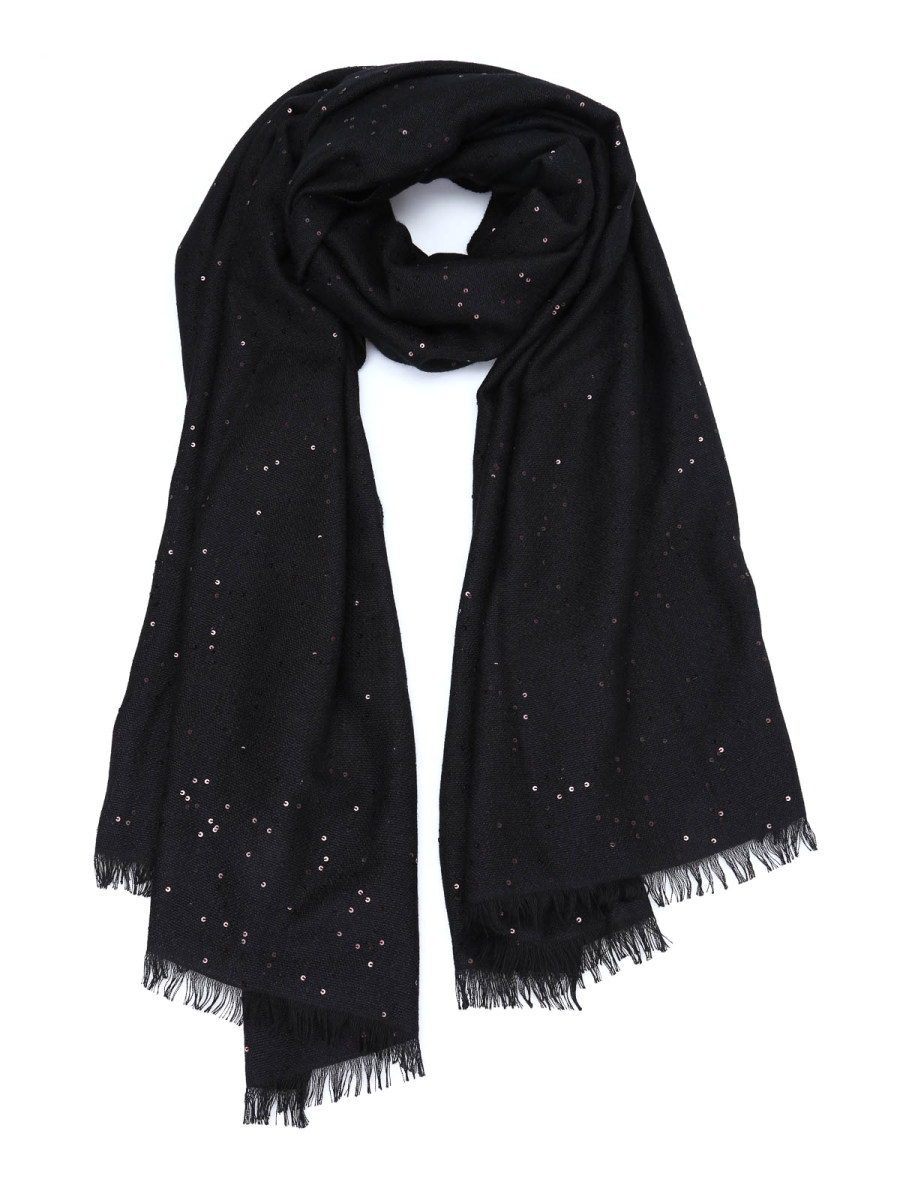 Brunello Cucinelli Écharpe Noir Pour Femm