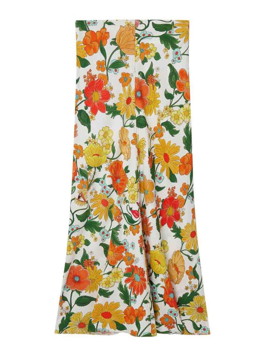 Stella Mccartney Jupe Midi - Multicolore