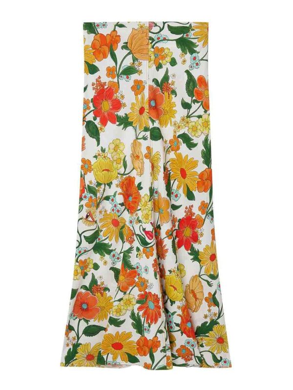 Stella Mccartney Jupe Midi - Multicolore