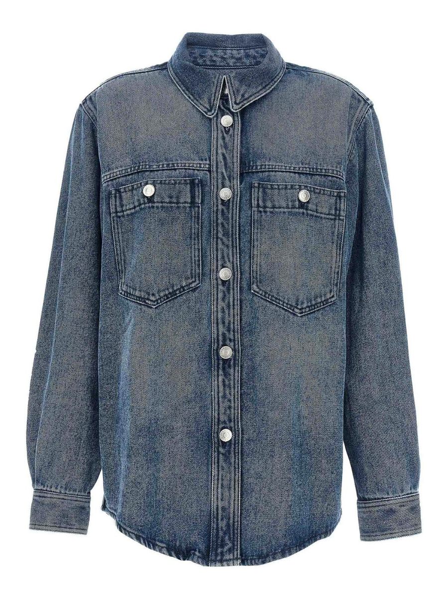 Isabel Marant Chemise - Bleu Clair