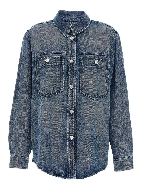 Isabel Marant Chemise - Bleu Clair