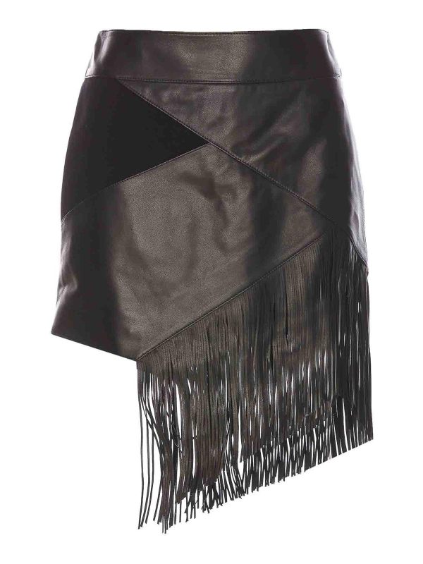 Roberto Cavalli Mini Jupe - Noir