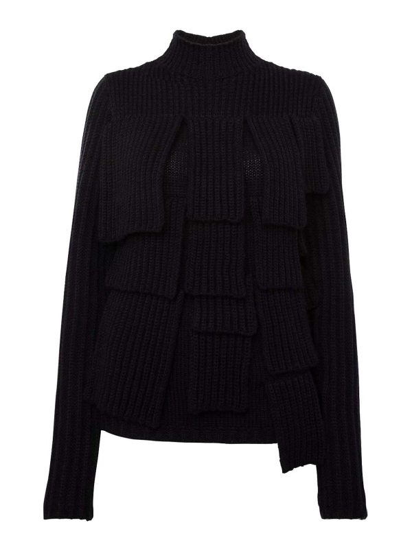 J. W. Anderson Pull Col Rond - Bleu
